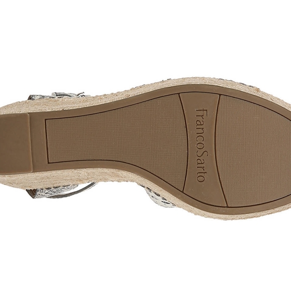 NEW 🌺 Franco Sarto Talya Espadrille Wedge Sandal - Picture 6 of 6